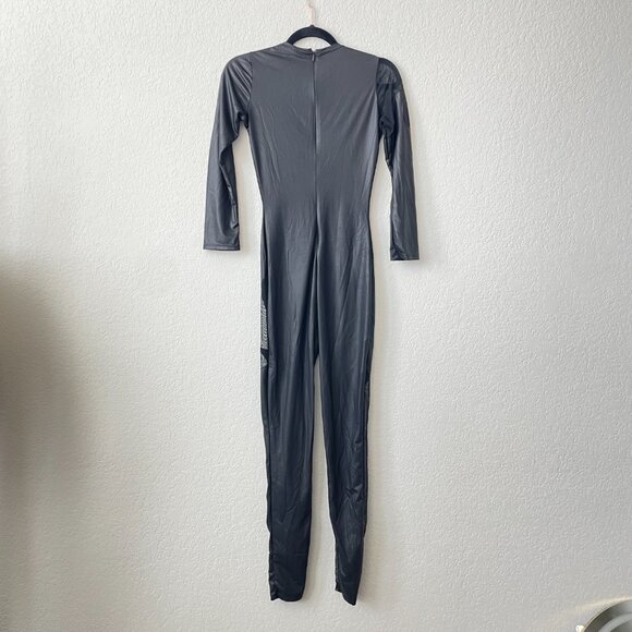 Flames  Mesh Catsuit Size Small - Picture 6 of 10